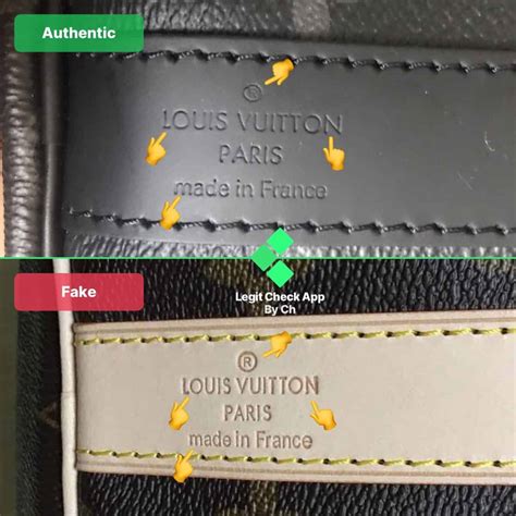 louis vuitton made in paris real or fake|how to check for false louis vuitton.